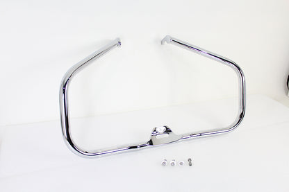 Wyatt Gatling Chrome Front Engine Guard for Harley Davidson FLST & FXST Models - Part 14-036CP