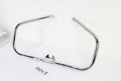 Wyatt Gatling Chrome Front Engine Guard for Harley Davidson FLST & FXST Models - Part 14-036CP