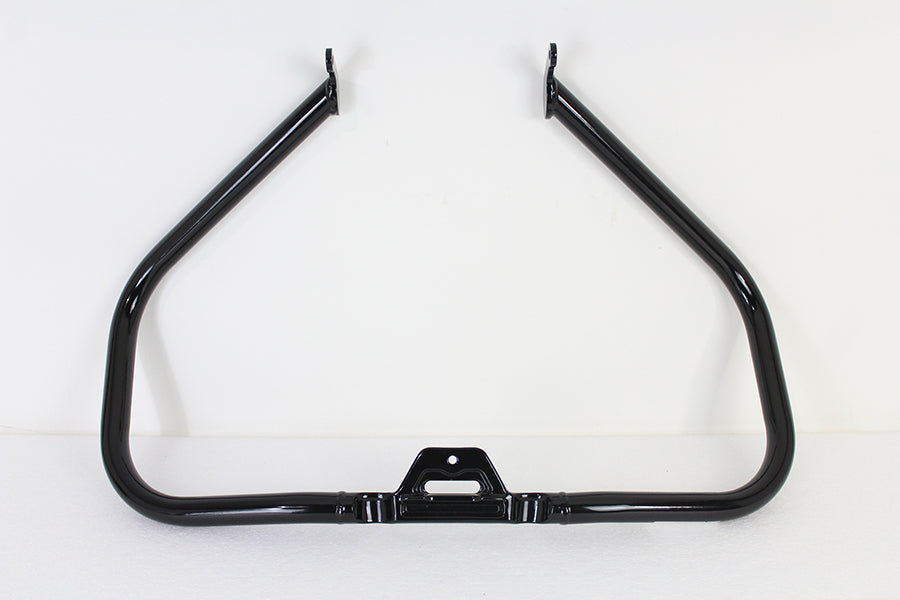 Wyatt Gatling 14-036BK Black Front Engine Guard for Harley Davidson FLST & FXST Models
