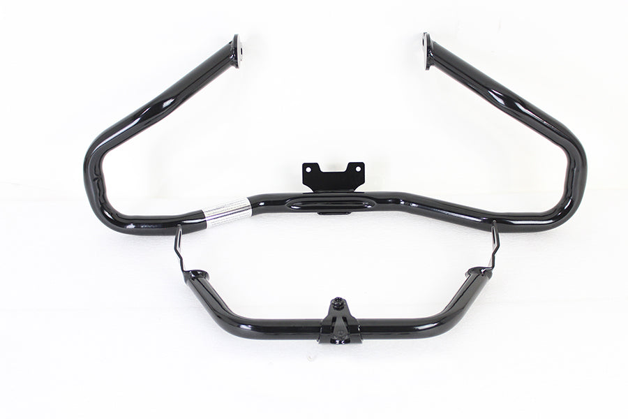 Wyatt Gatling 51-1071 Black Chopped Front Engine Guard for Harley Davidson FLTR (2014-2023)
