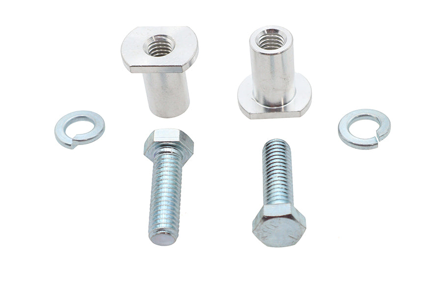 V-Twin Rigid Frame Bung with Hardware Kit for Harley Davidson Rear Axle Plate Mounts