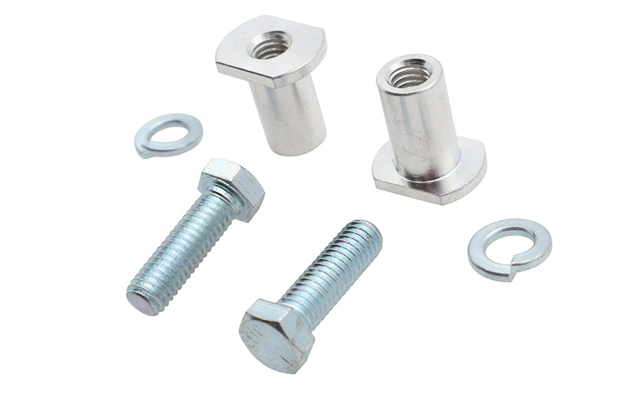 V-Twin Rigid Frame Bung with Hardware Kit for Harley Davidson Rear Axle Plate Mounts