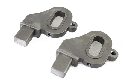 V-Twin Lowered Rear Axle Plate Set for Harley Davidson FL 1973-1982