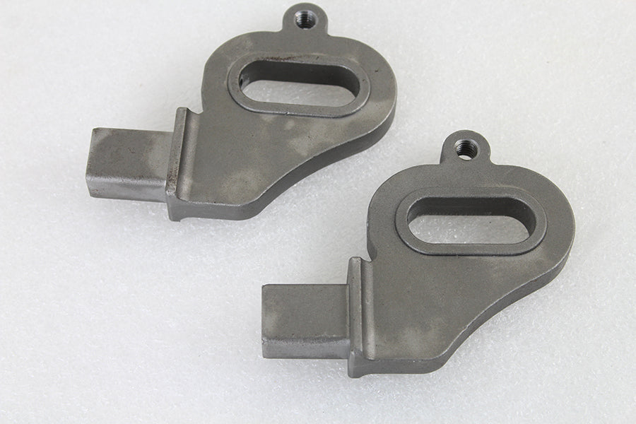 V-Twin Lowered Rear Axle Plate Set for Harley Davidson FL 1973-1982