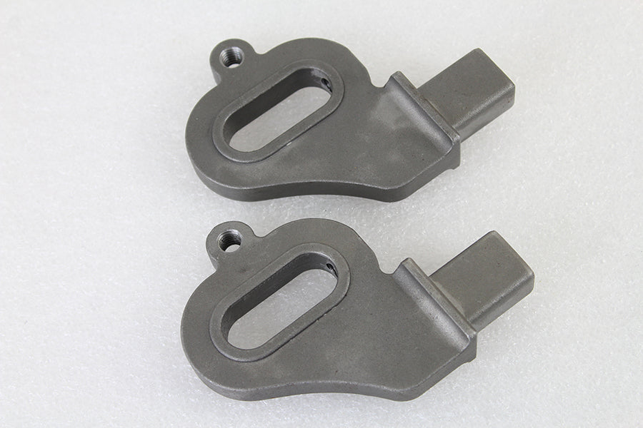 V-Twin Lowered Rear Axle Plate Set for Harley Davidson FL 1973-1982