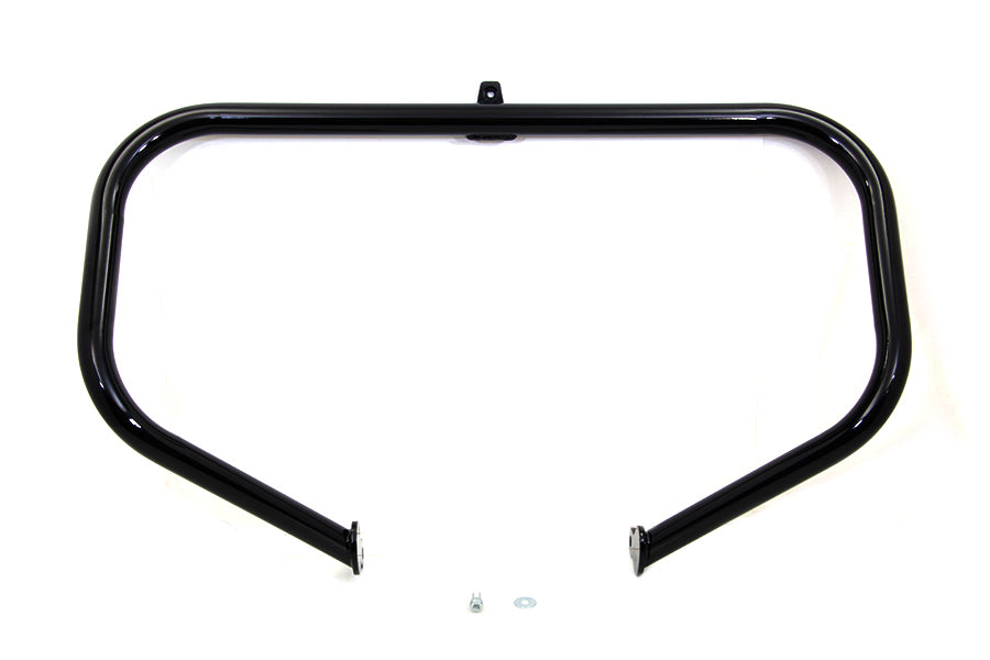 V-Twin Gloss Black Front Engine Guard for Harley Davidson FLT Models