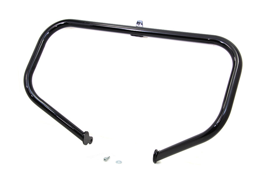 V-Twin Gloss Black Front Engine Guard for Harley Davidson FLT Models