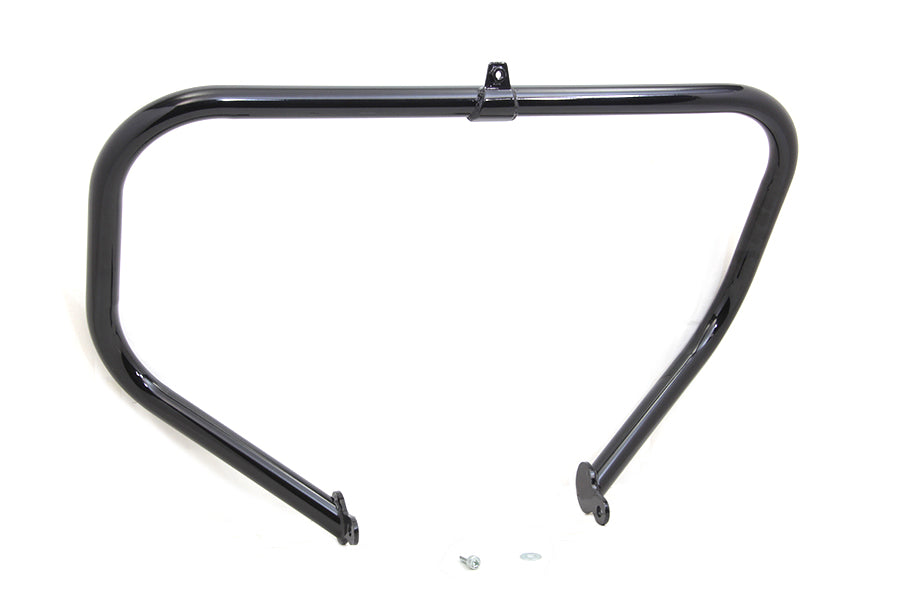 V-Twin Gloss Black Front Engine Guard for Harley Davidson FLT Models