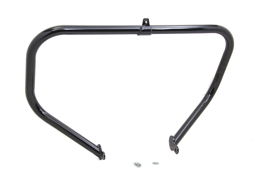 V-Twin Gloss Black Front Engine Guard for Harley Davidson FLT Models