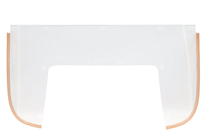 V-Twin Beaded Lower Windshield Clear for Harley Davidson FL Models