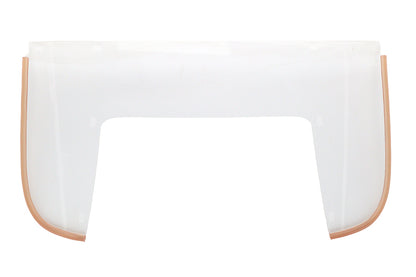 V-Twin Beaded Lower Windshield Clear for Harley Davidson FL Models