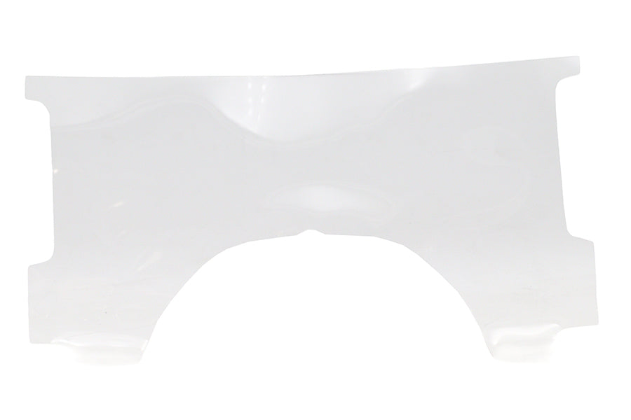 V-Twin Adjustable Lower Windshield Clear for Harley Davidson FL Models