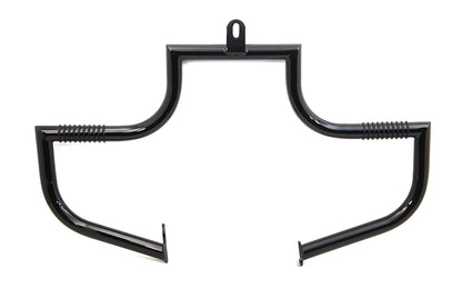 V-Twin Black Front Engine Bar for Harley Davidson FLSTC (1986-1995)
