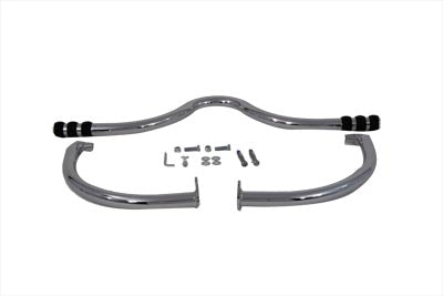 Wyatt Gatling Chrome Front Engine Bar for Harley Davidson FLST (Part #17-0707NV)