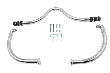 Wyatt Gatling Nerf Front Engine Bar Chrome for Harley Davidson FLHX (1999-2008)