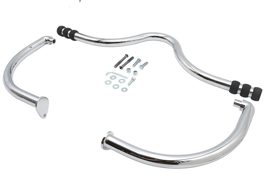Wyatt Gatling Nerf Front Engine Bar Chrome for Harley Davidson FLHX (1999-2008)