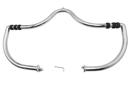 Wyatt Gatling Nerf Front Engine Bar Chrome for Harley Davidson FLHX (1999-2008)