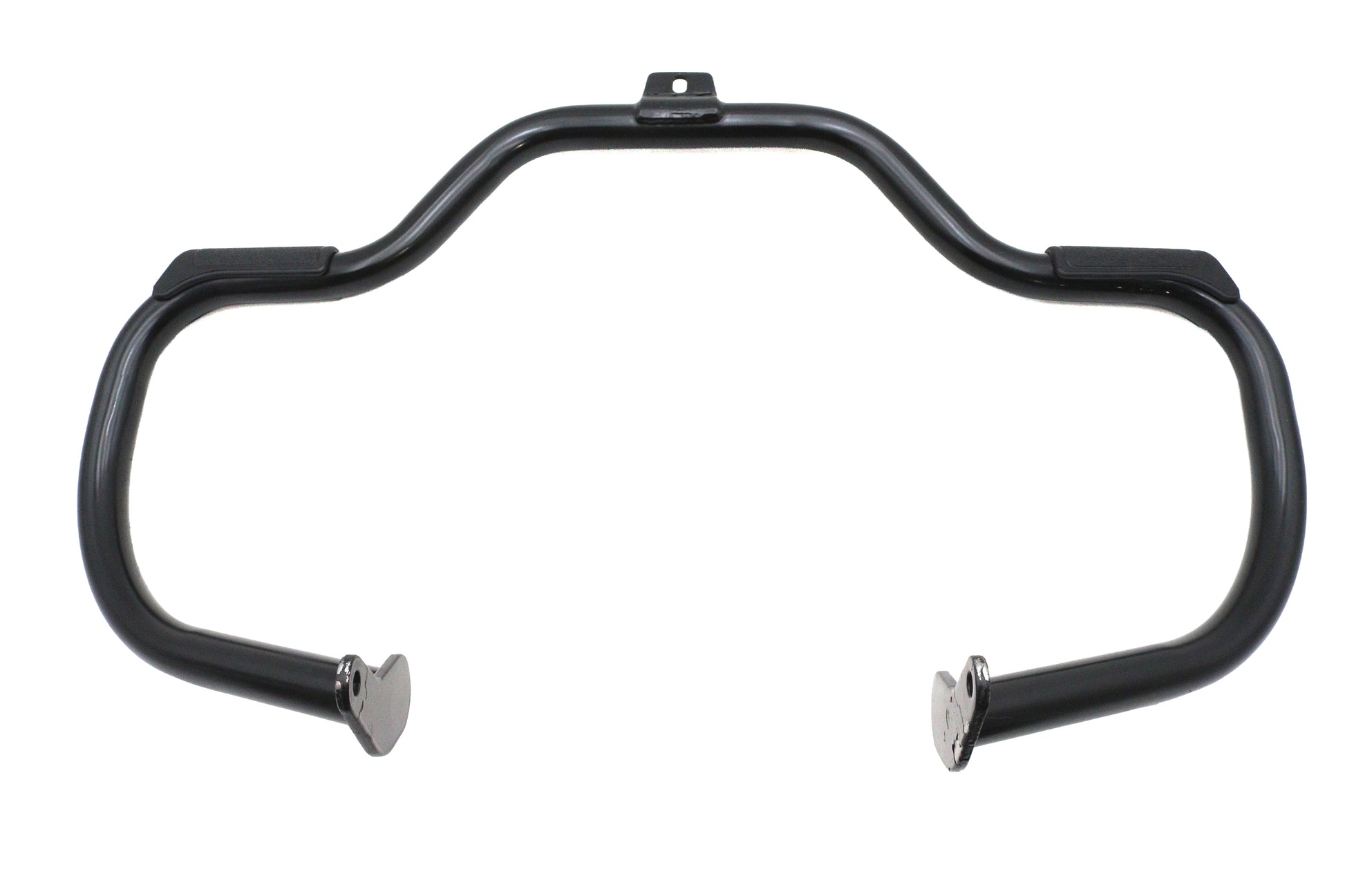 V-Twin Factory Sample Front Engine Bar with Footpeg Pads for Harley Davidson FLST Models