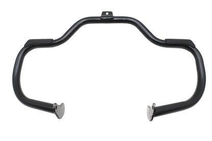 V-Twin Factory Sample Front Engine Bar with Footpeg Pads for Harley Davidson FLST Models