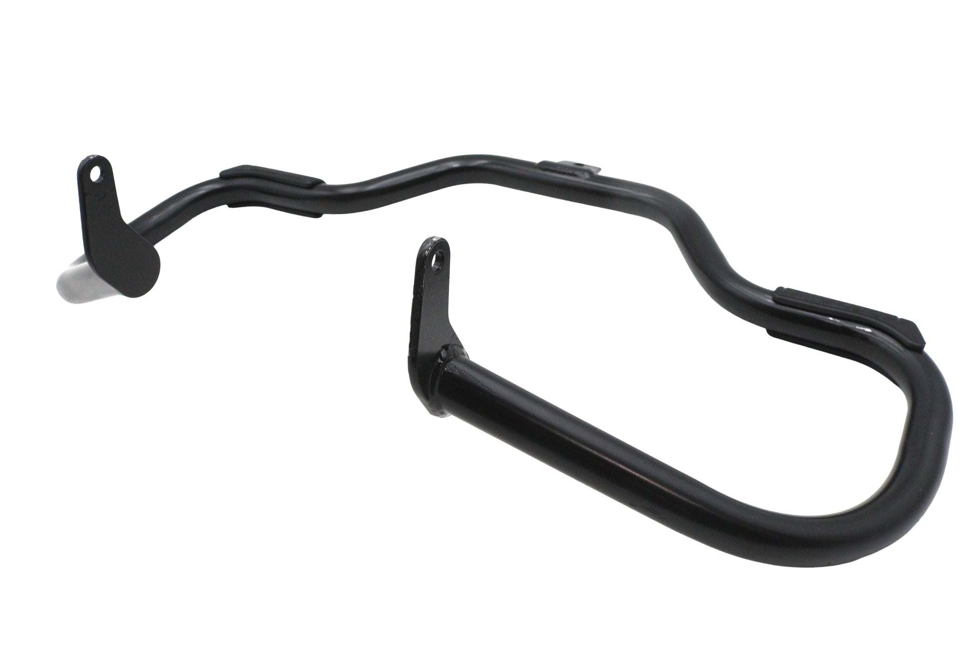 V-Twin Factory Sample Front Engine Bar with Footpeg Pads for Harley Davidson FLST Models
