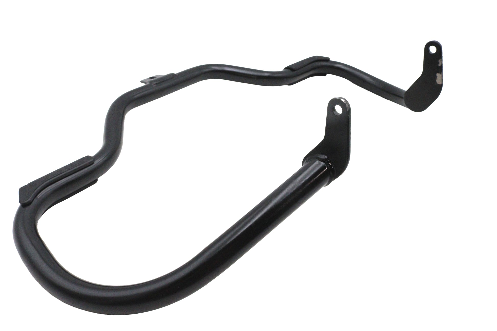 V-Twin Factory Sample Front Engine Bar with Footpeg Pads for Harley Davidson FLST Models