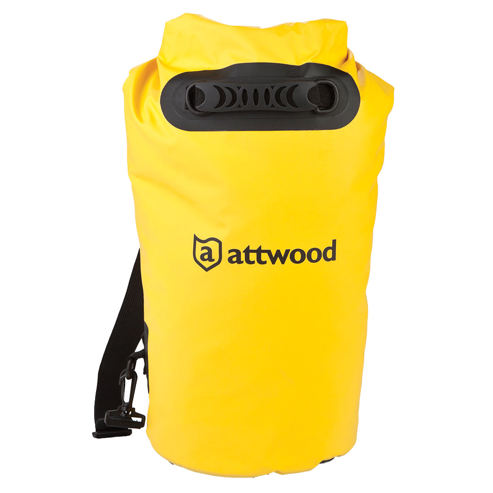 Attwood Marine 20 Liter Waterproof Dry Bag with Adjustable Shoulder Strap
