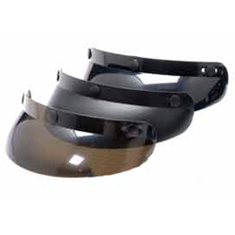 ECHO 01-005 3 Snap Standard Smoke Visor for Safety Helmets