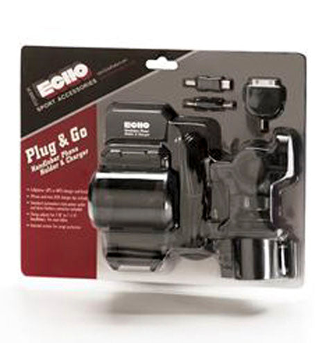 ECHO Plug & Go Cell/GPS Charger Holder Black - Part Number 06-660