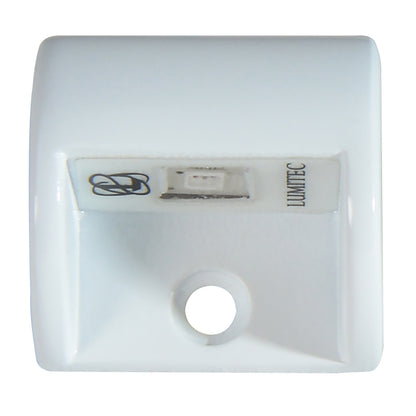 Lumitec Andros Courtesy Light with White Powder Coat Finish - Warm White Non-Dimming