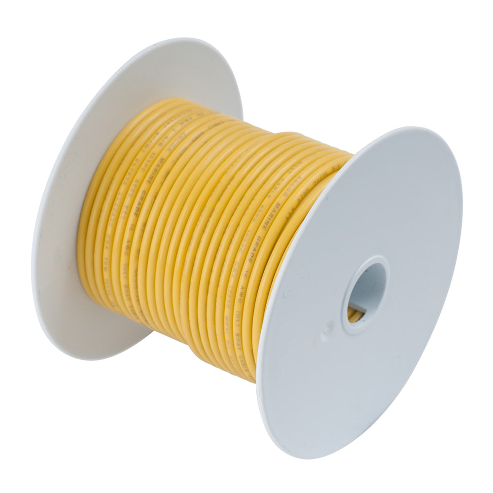 Ancor Yellow 8 AWG Battery Cable - 100 feet for Marine and Automotive Applications