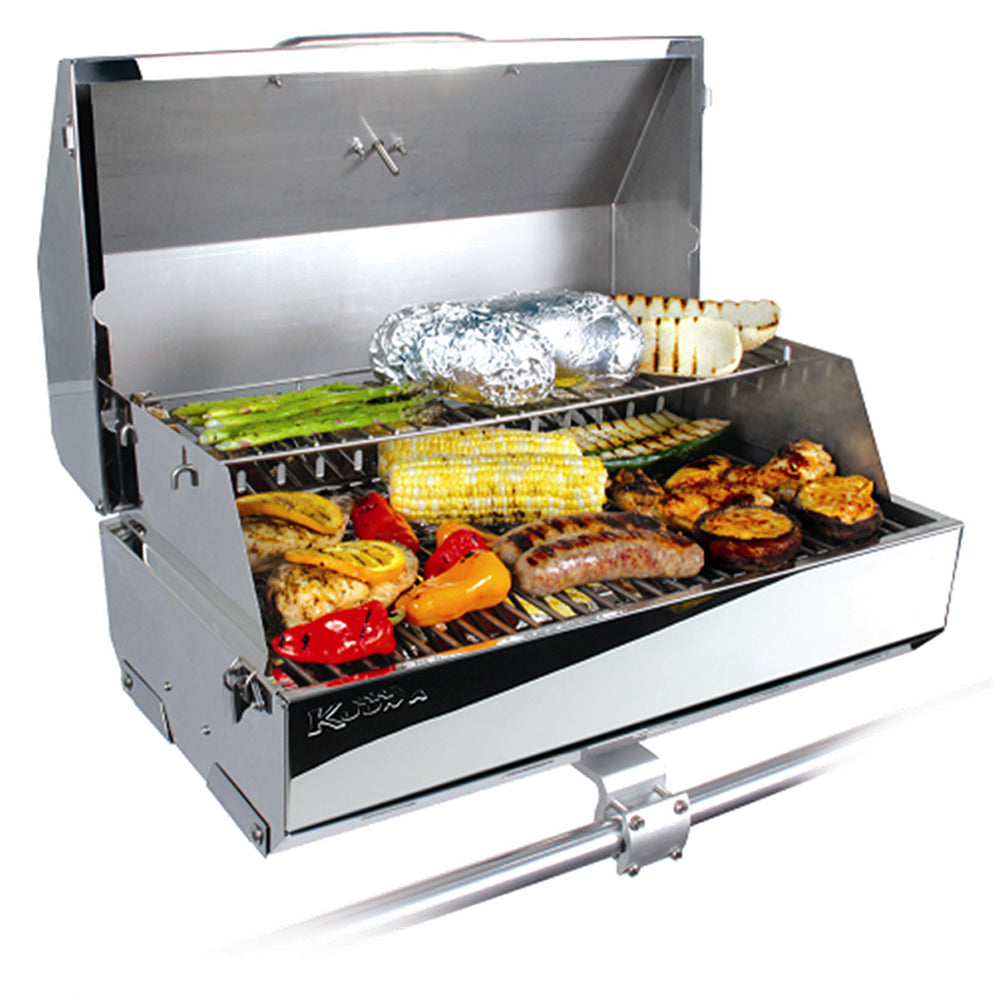 Kuuma Products Elite 316 Marine Gas Grill with Stainless Steel Construction