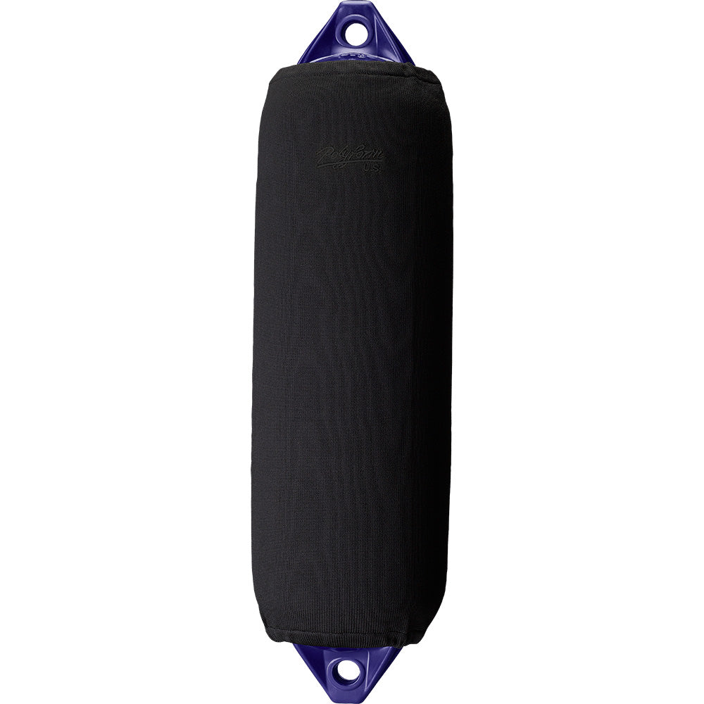 Polyform U.S. F3 Fender Cover in Black - Heavy-Duty Marine Fender Protection