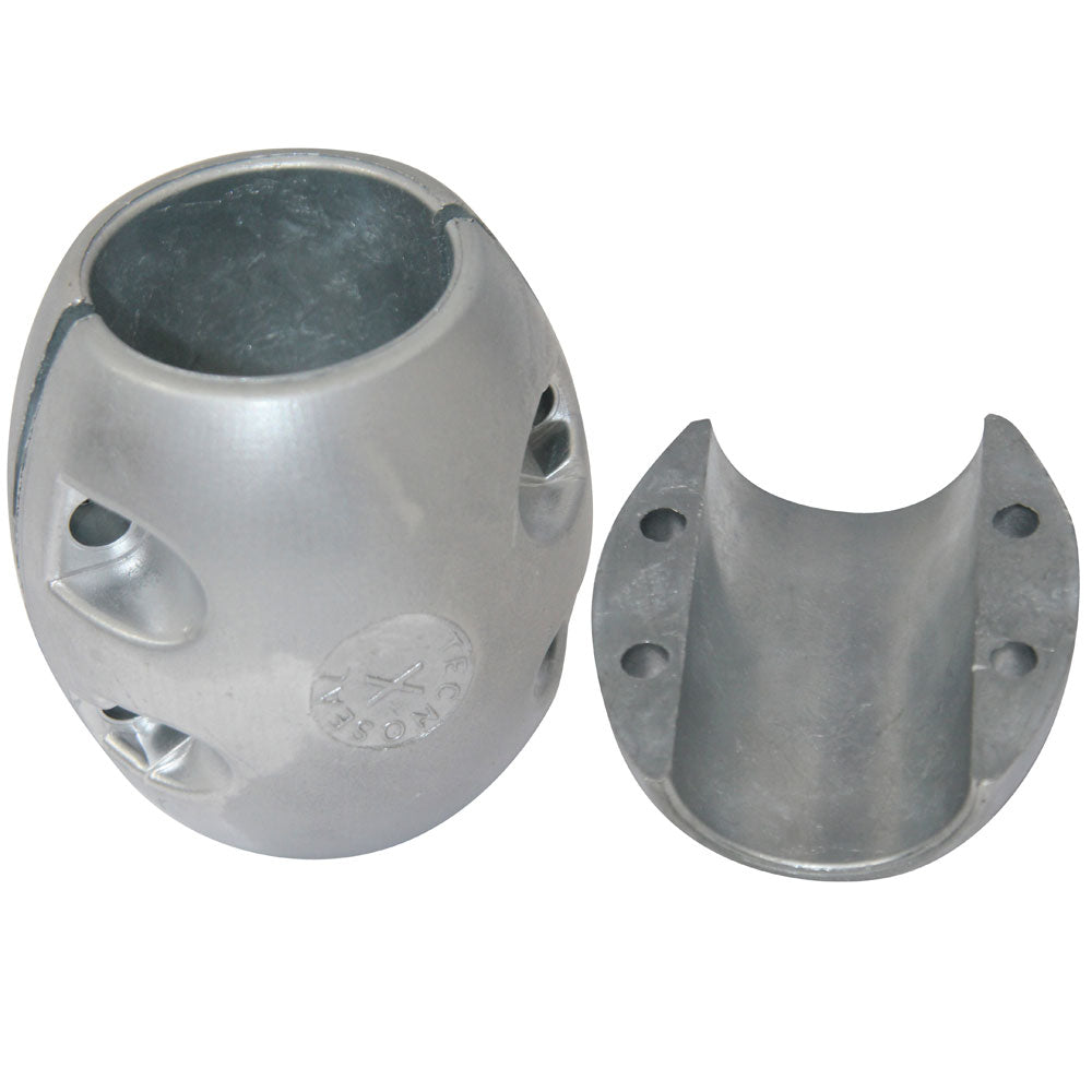 Tecnoseal X9AL Aluminum Shaft Anode - 2-Inch Diameter for Marine Applications