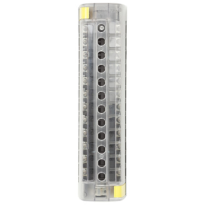Blue Sea Systems 5051 ST CLB Circuit Breaker Block - 12 Position with Quick Connect Clips