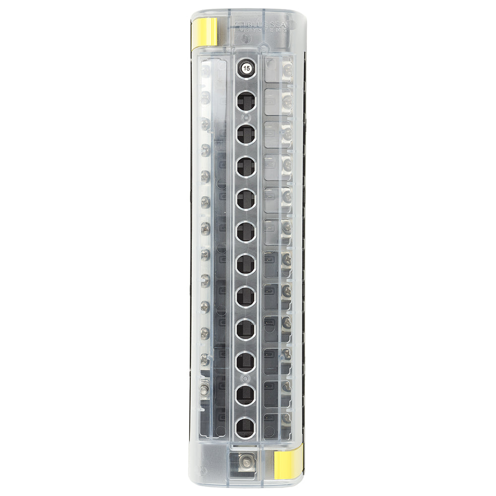Blue Sea Systems 5054 ST CLB Circuit Breaker Block - 12 Position with Negative Bus