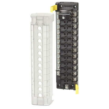 Blue Sea Systems 5054 ST CLB Circuit Breaker Block - 12 Position with Negative Bus