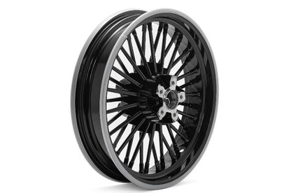 V-Twin 16 Inch x 3.5 Inch Duro 36 Fat Spoke Wheel for Harley Davidson FLST 1986-1995 with Timken Bearings
