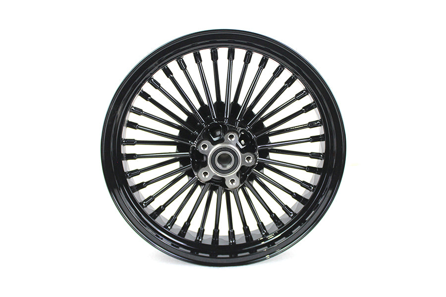 V-Twin HD-RW-C362-BLA Rear 16 Inch x 3.5 Inch Duro 36 Fat Spoke Matte Black Wheel for Harley Davidson
