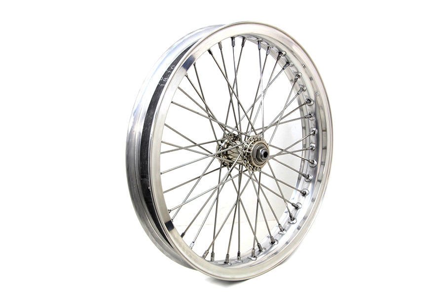 V-Twin 18 inch x 2.15 inch WR Front Spool Wheel Alloy for Harley Davidson WR