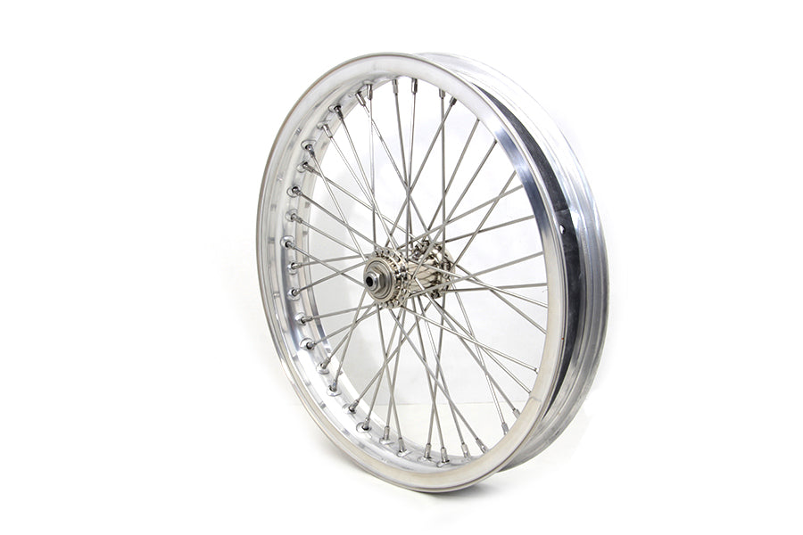 V-Twin 18 inch x 2.15 inch WR Front Spool Wheel Alloy for Harley Davidson WR