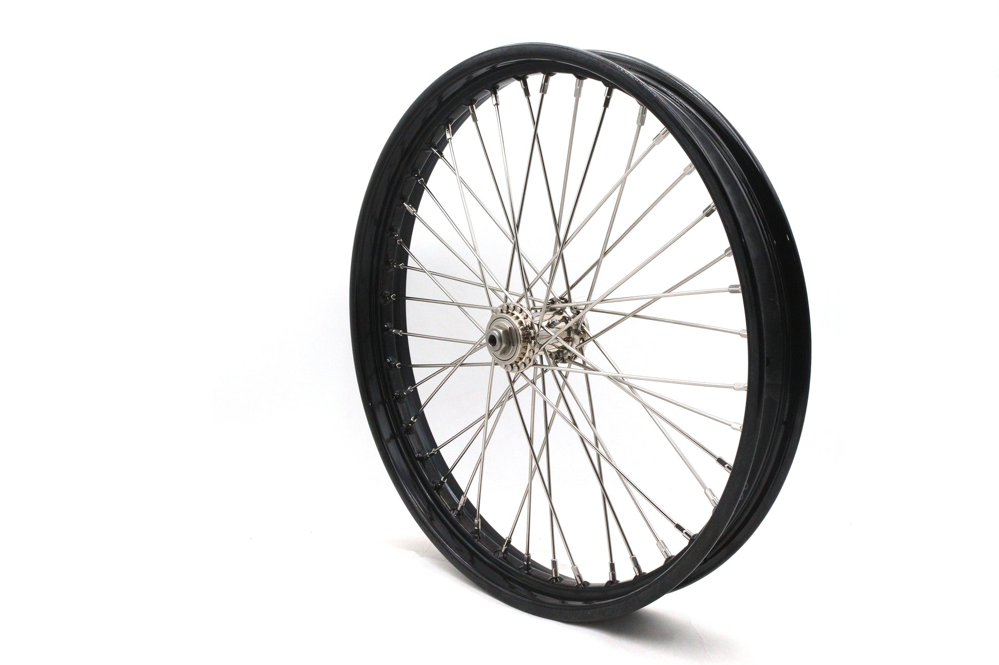 V-Twin 21 Inch x 2.15 Inch WR Front Spool Wheel for Harley Davidson W Models