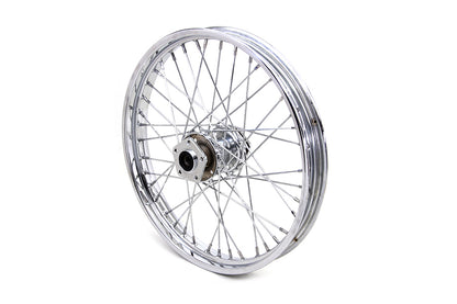 V-Twin 21 Inch x 2.15 Inch Front Spoke Wheel for Harley Davidson FLT Models