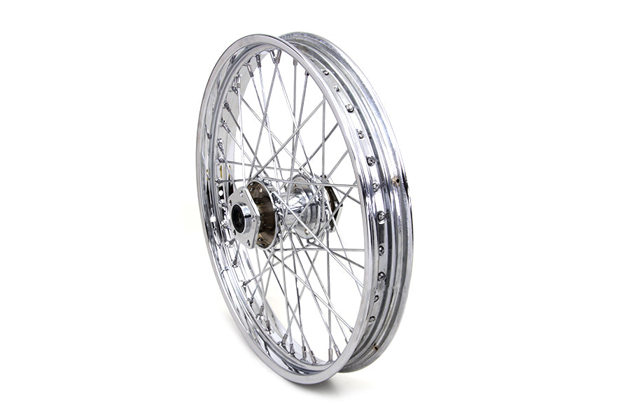 V-Twin 21 Inch x 2.15 Inch Front Spoke Wheel for Harley Davidson FLT Models