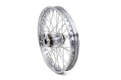 V-Twin 21 Inch x 2.15 Inch Front Spoke Wheel for Harley Davidson FLT Models