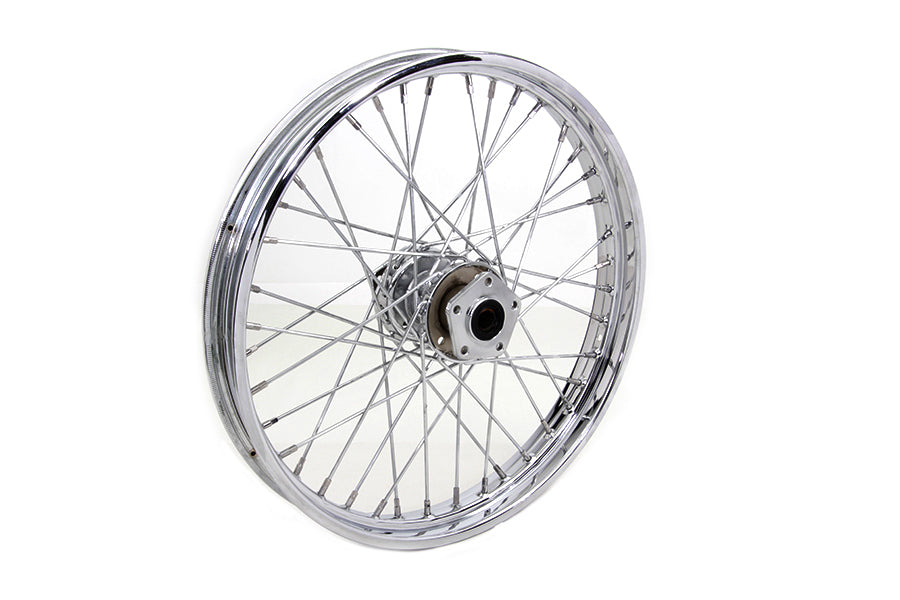 V-Twin 21 Inch x 2.15 Inch Front Spoke Wheel for Harley Davidson FLT Models