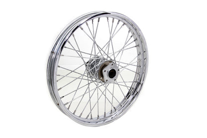 V-Twin 21 Inch x 2.15 Inch Front Spoke Wheel for Harley Davidson FLT Models