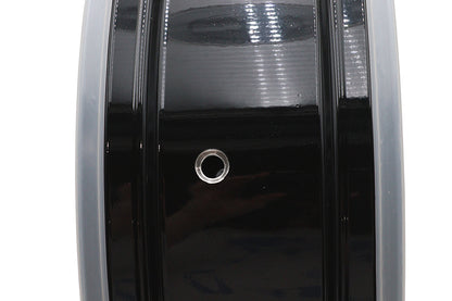 Duro 36 Fat Spoke Rear Wheel for Harley Davidson FLHT - 16 Inch x 5.5 Inch Gloss Black Part Number HD-RW-C365-BLA