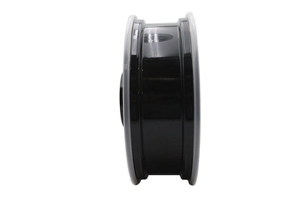 Duro 36 Fat Spoke Rear Wheel for Harley Davidson FLHT - 18 Inch x 5.5 Inch Gloss Black, Part No. HS-RW-C366-BLA