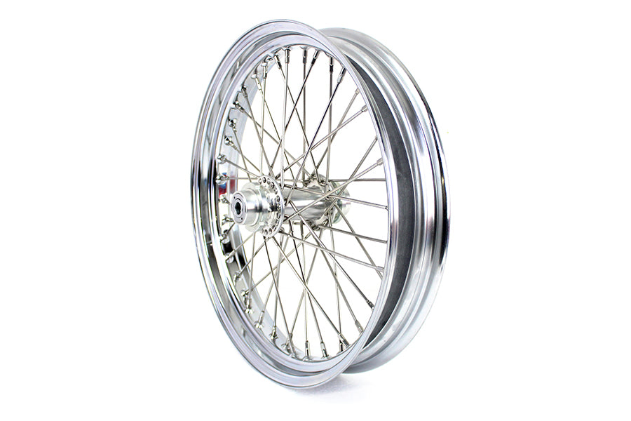 V-Twin XR 750 19 Inch x 2.50 Inch Rear Flat Track Wheel for Harley Davidson W Models