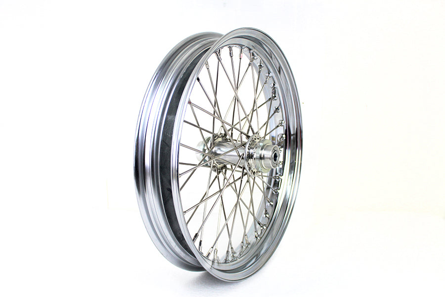 V-Twin XR 750 19 Inch x 2.50 Inch Rear Flat Track Wheel for Harley Davidson W Models